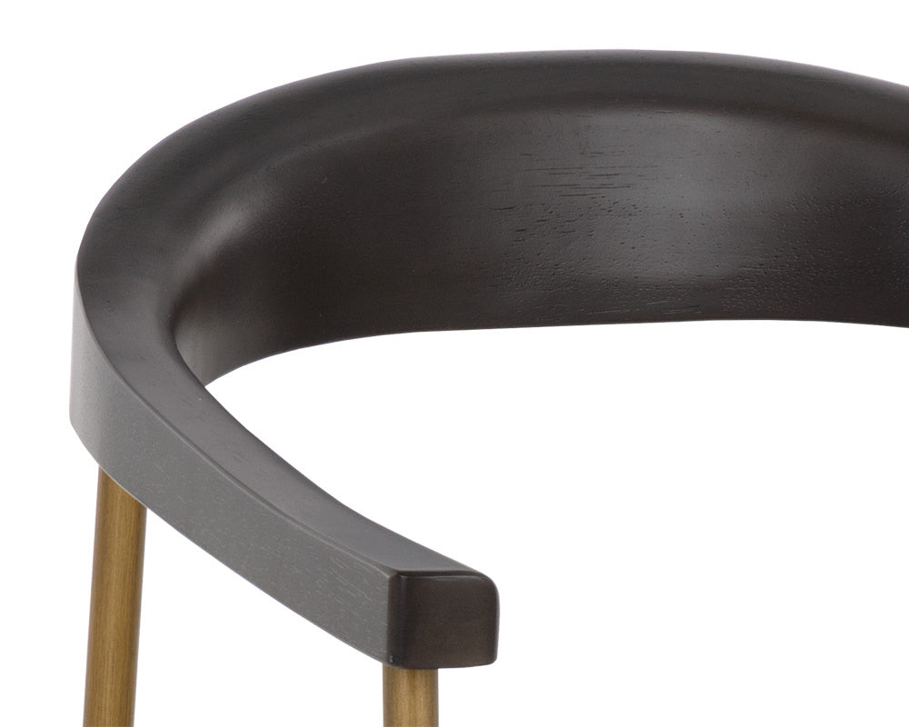 NAHLA GIORGIO DINING ARMCHAIR - POLO CLUB STONE