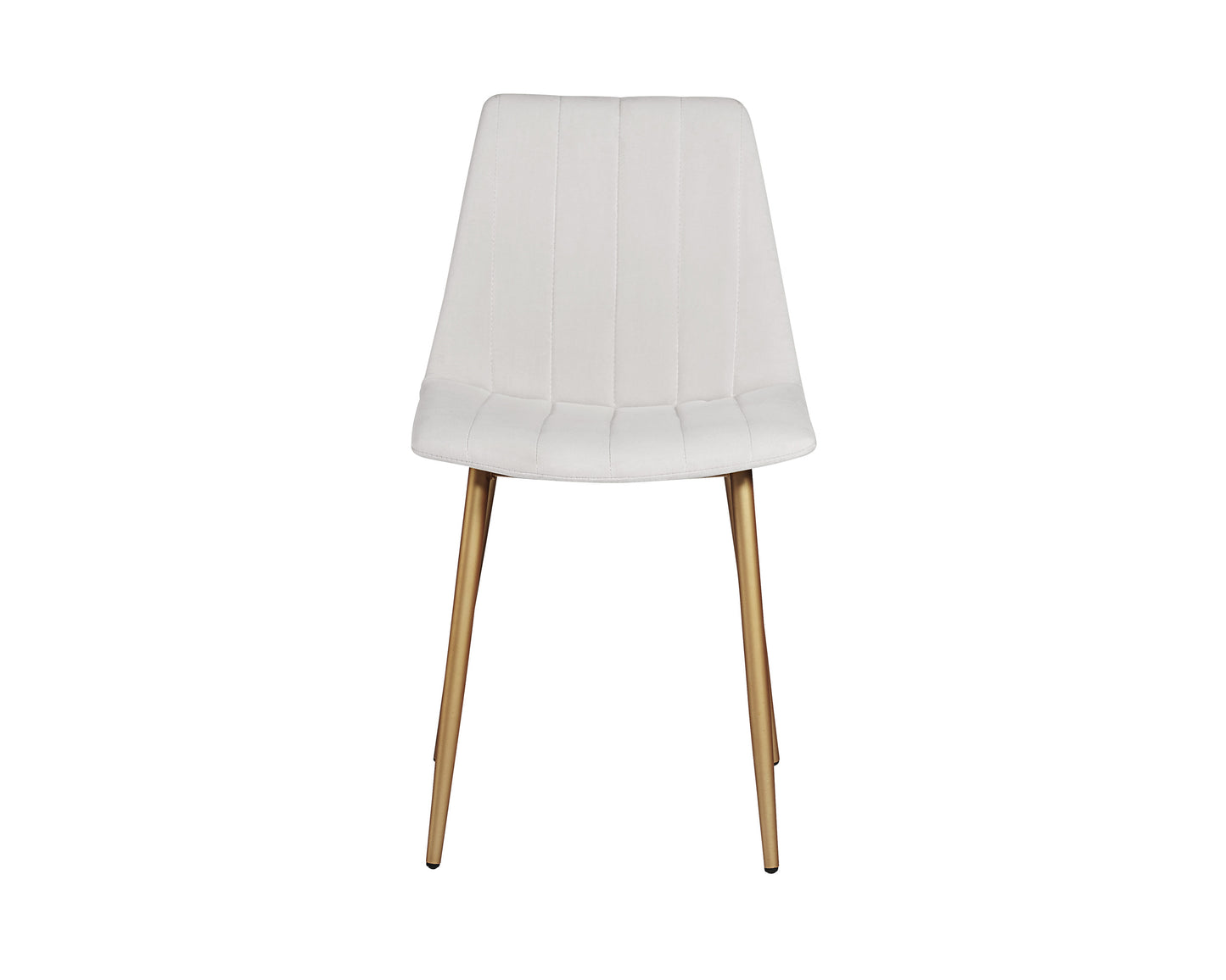 NAHLA DREW DINING CHAIR - CHAMPAGNE GOLD - ANTONIO LINEN