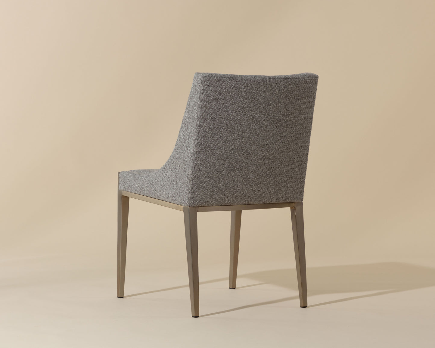 NAHLA DIONNE DINING CHAIR - MONUMENT PEBBLE