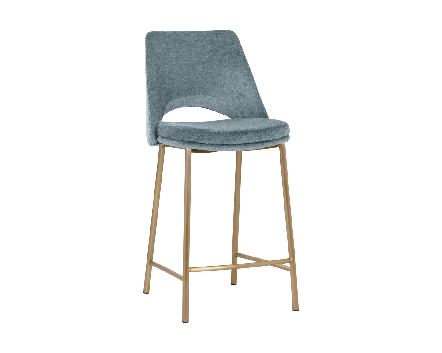 NAHLA RADELLA COUNTER STOOL - BERGEN FRENCH BLUE