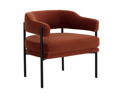 NAHLA LOLA LOUNGE CHAIR - MEG RUST