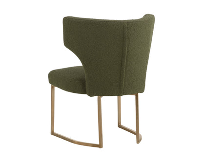 NAHLA WILLOWDALE DINING CHAIR - COPENHAGEN OLIVE