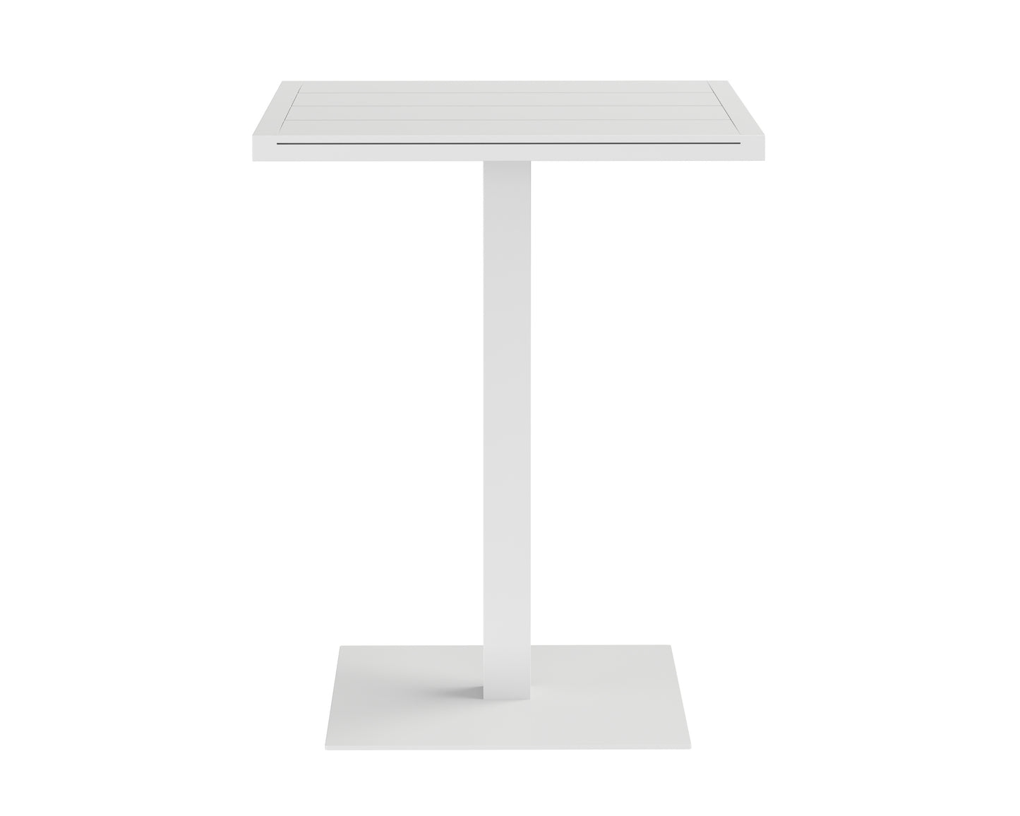 NAHLA MERANO BAR TABLE - WHITE