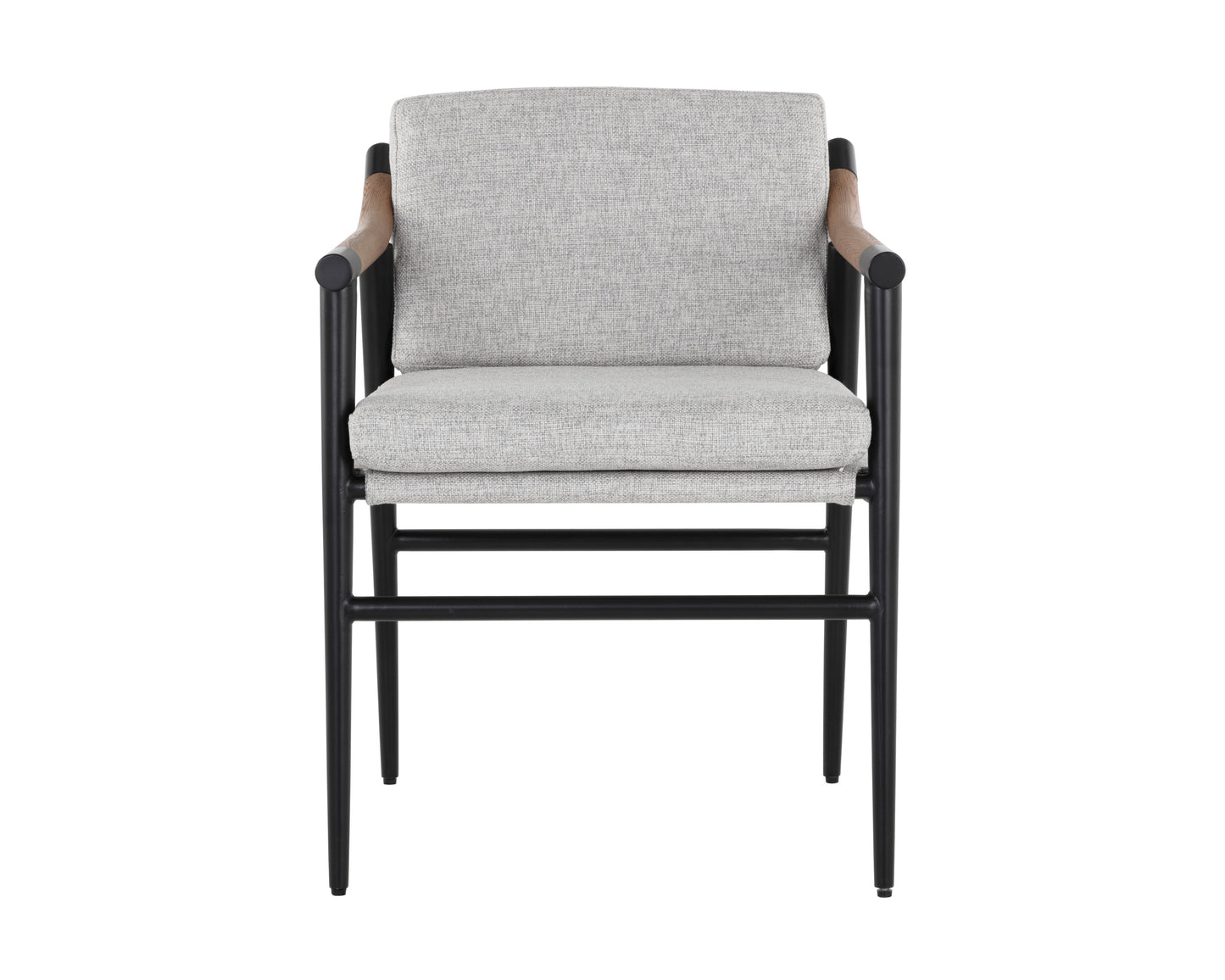 NAHLA MEADOW DINING ARMCHAIR - VAULT FOG