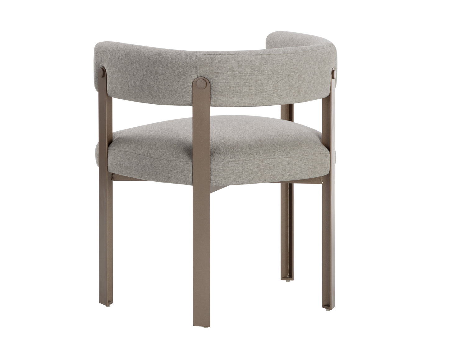 NAHLA MAE DINING ARMCHAIR - ERNST SANDSTONE