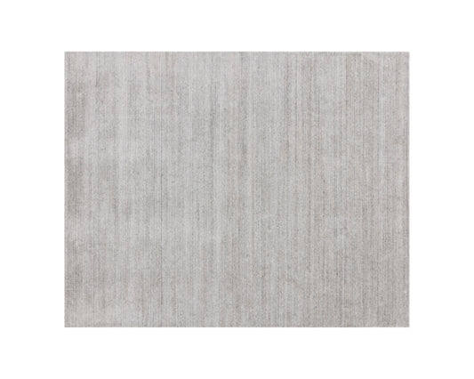 NAHLA ALASKA HAND-LOOMED RUG - GREY / IVORY - 8' X 10'