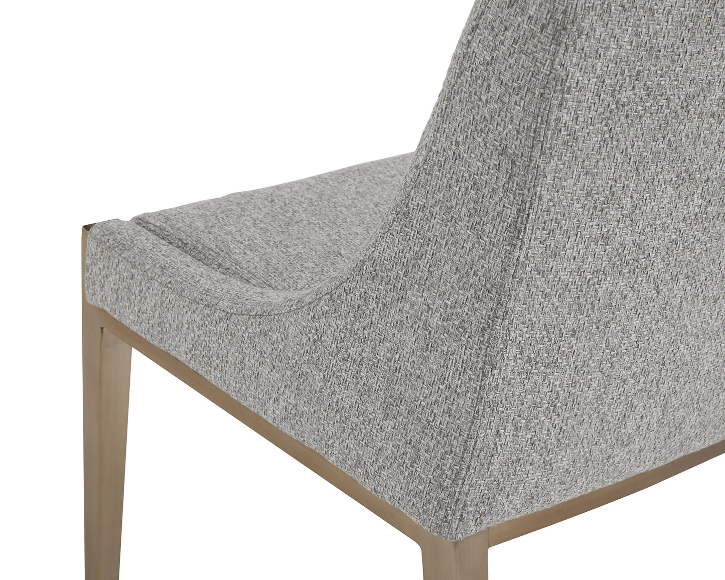 NAHLA DIONNE DINING CHAIR - MONUMENT PEBBLE