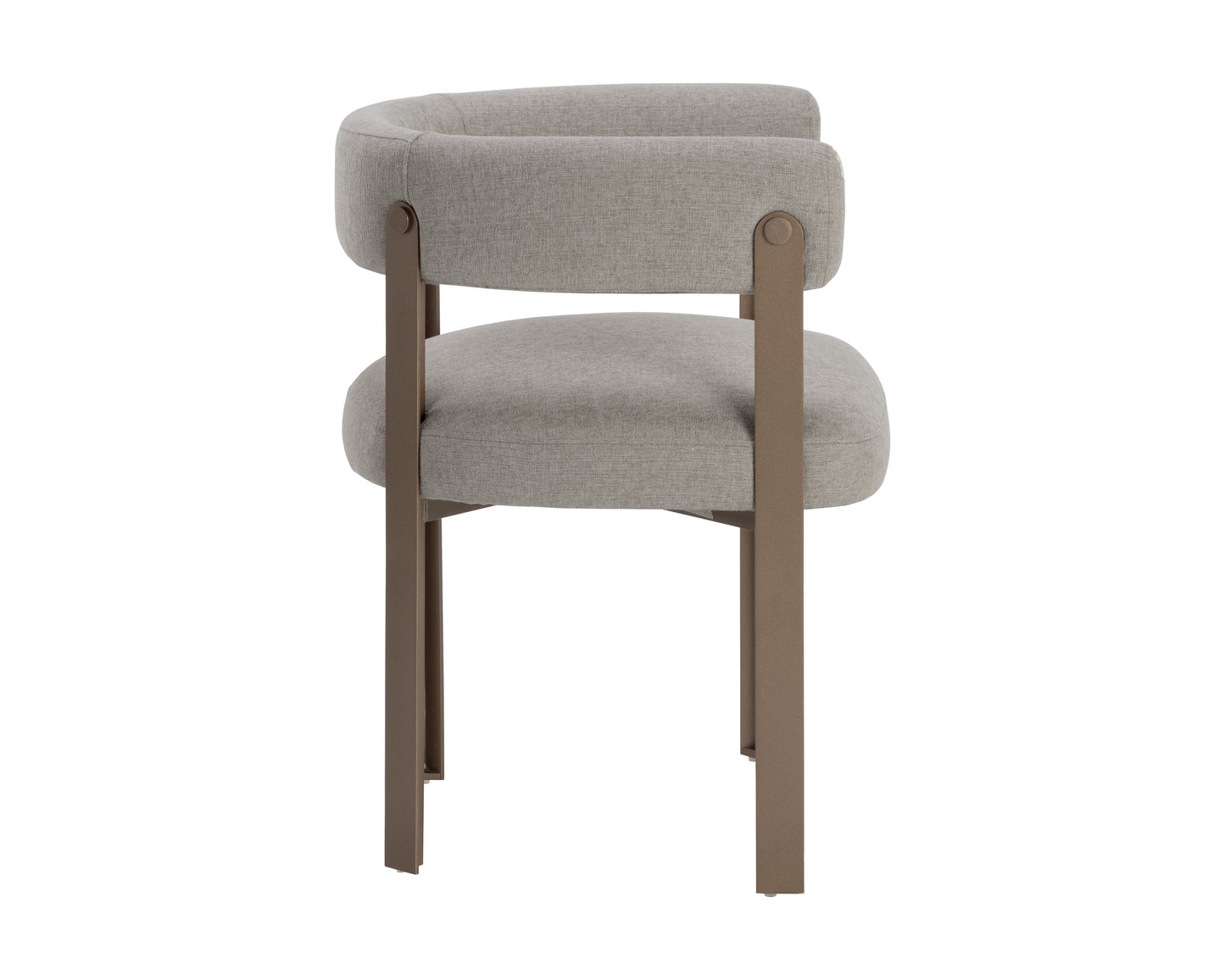 NAHLA MAE DINING ARMCHAIR - ERNST SANDSTONE