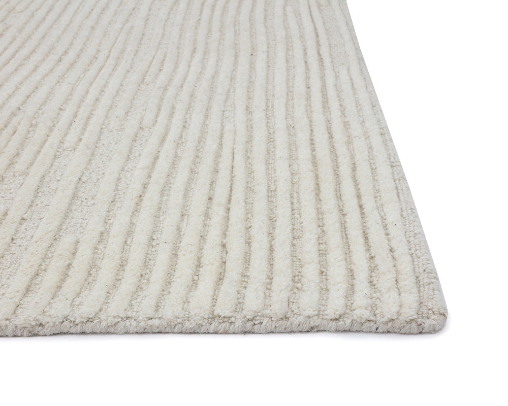 NAHLA DEVA HAND-WOVEN RUG - IVORY - 10' X 14'