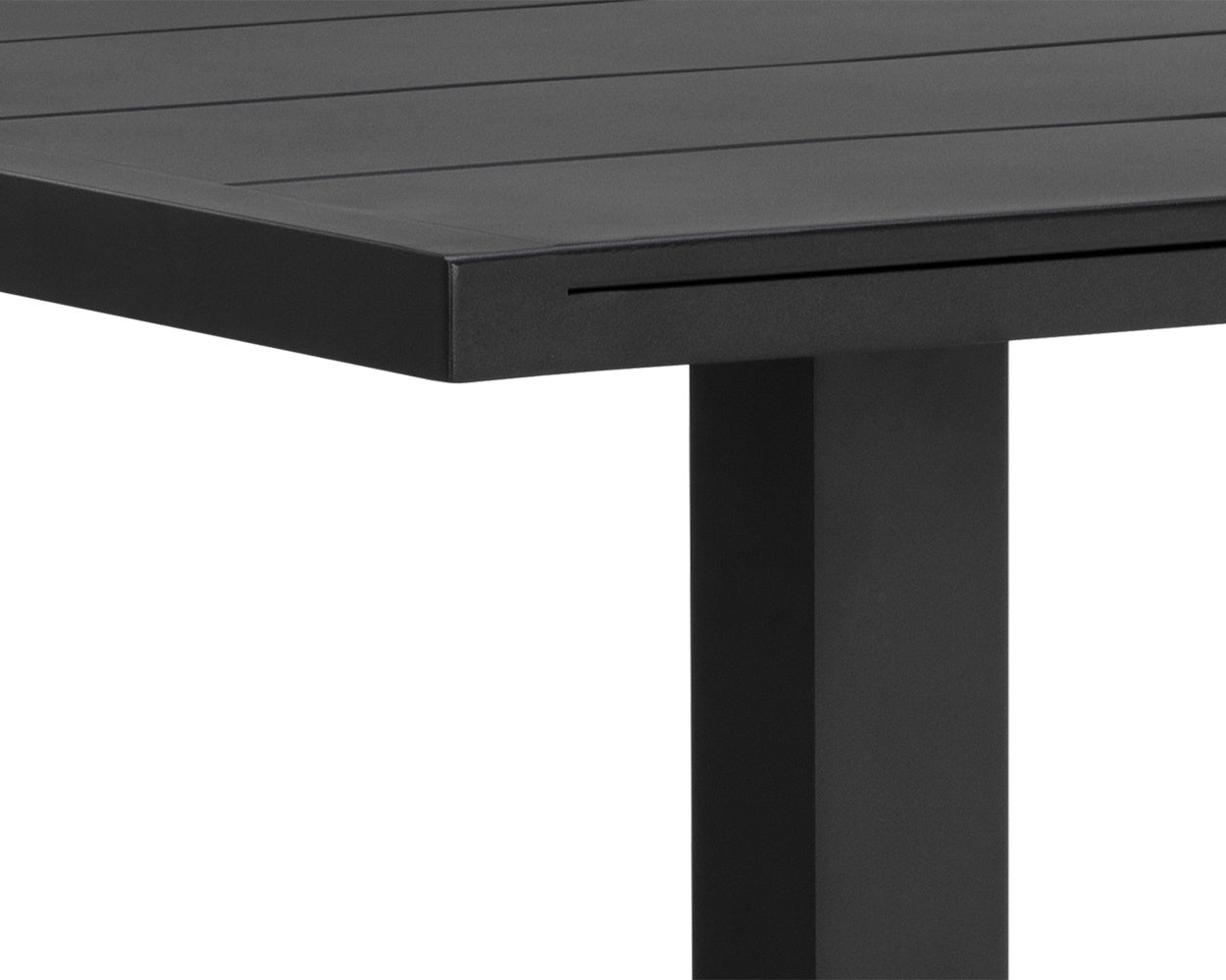 NAHLA MERANO BAR TABLE - BLACK