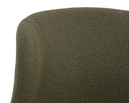 NAHLA SOPHIENE LOUNGE CHAIR - COPENHAGEN OLIVE