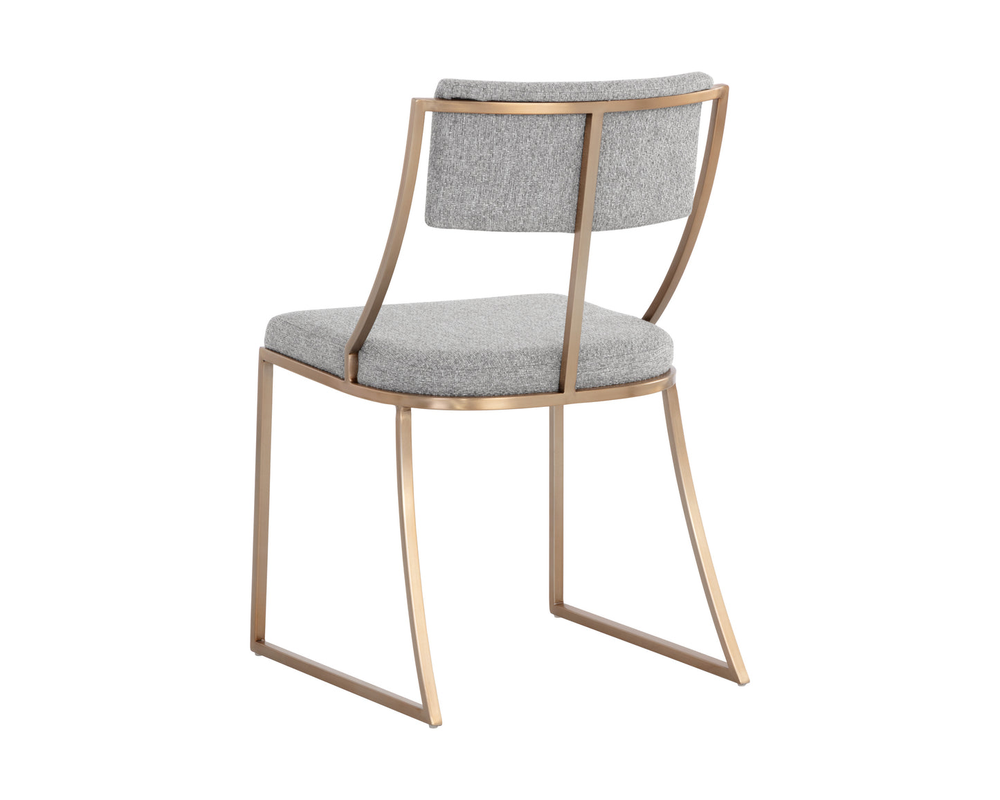 NAHLA MAKENA DINING CHAIR - MONUMENT PEBBLE