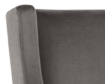 NAHLA AIDEN DINING ARMCHAIR - PICCOLO PEBBLE