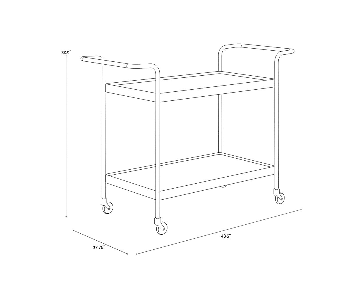 NAHLA DURVA BAR CART