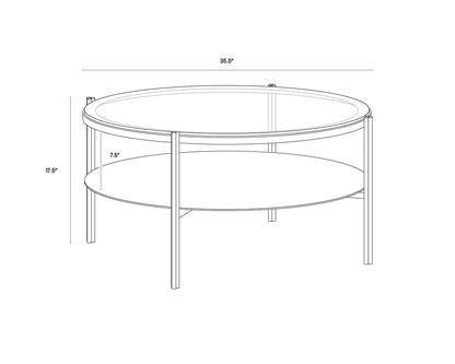 NAHLA TERRY COFFEE TABLE