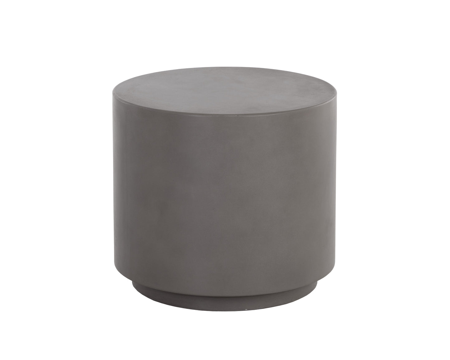 NAHLA RUBIN END TABLE - GREY