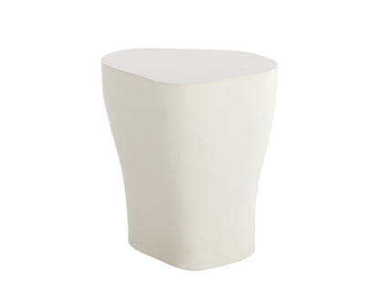 NAHLA DALI END TABLE - LARGE - WHITE