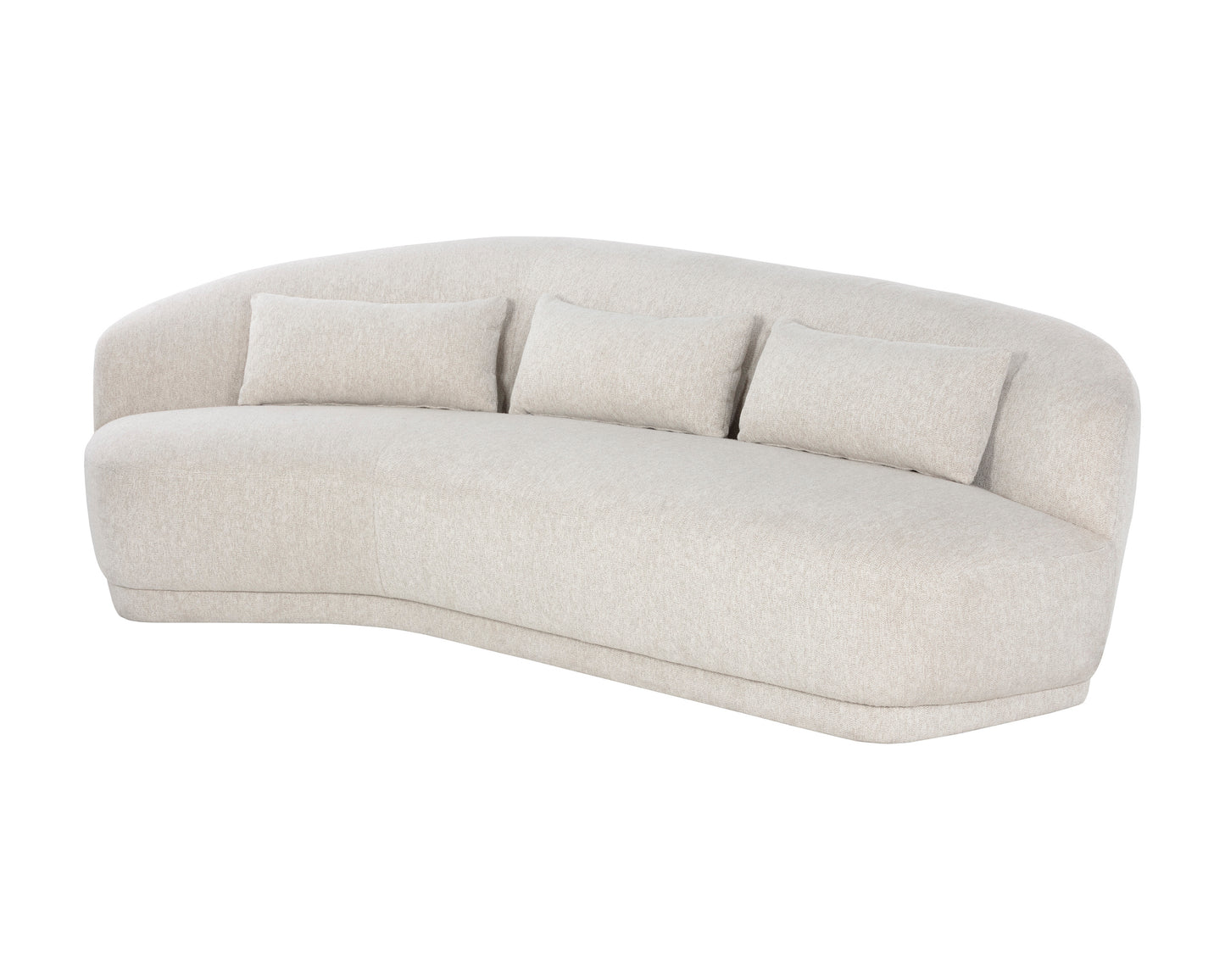 NAHLA SORAYA SOFA - DOVE CREAM