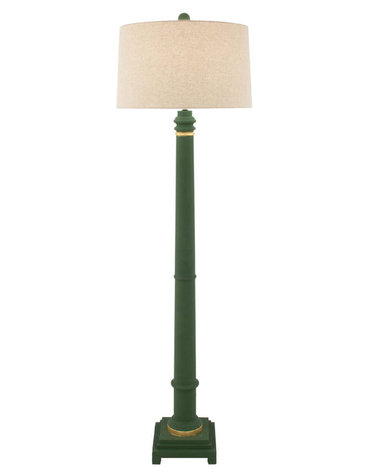 503 Tall Emerald Green Floor Lamp