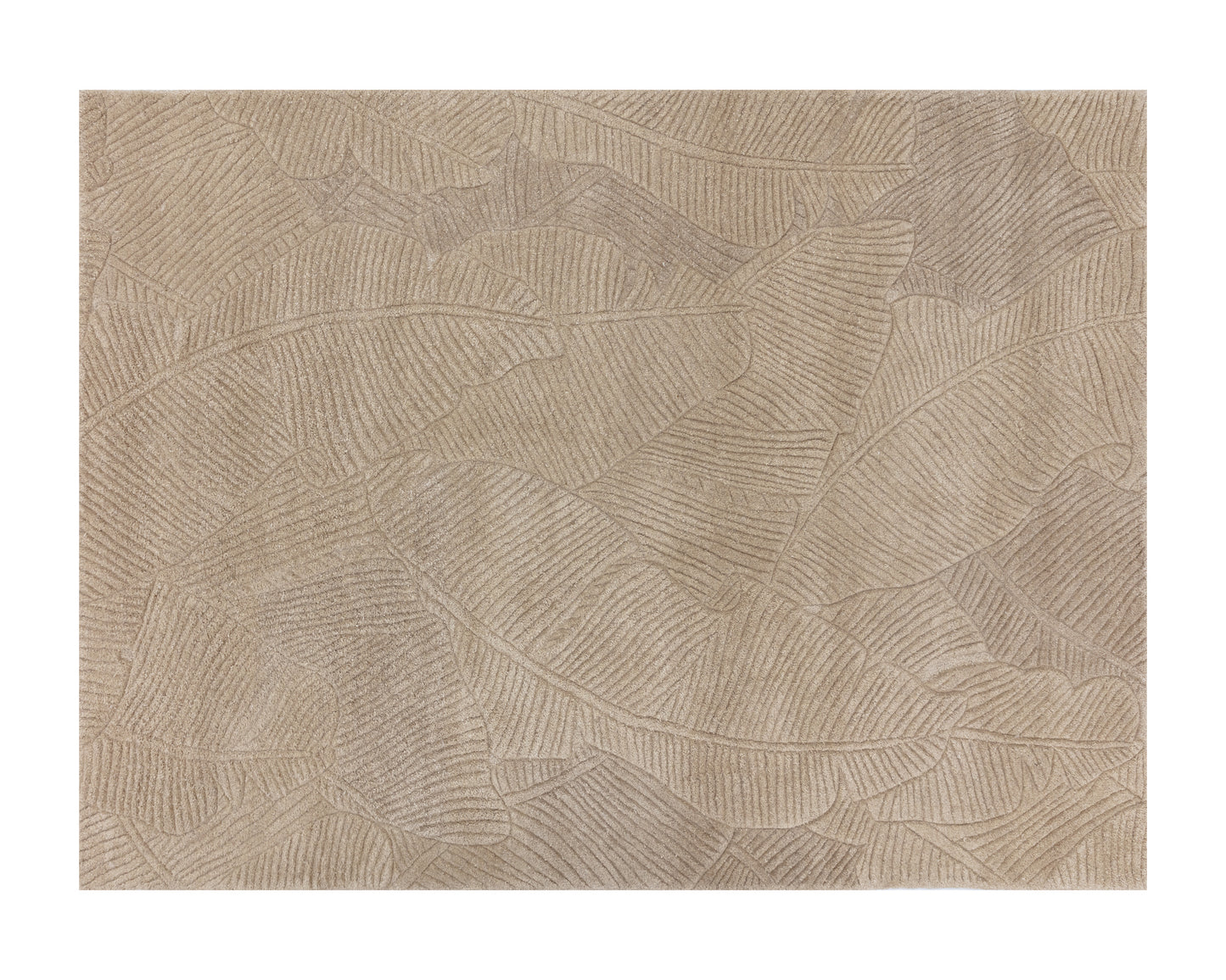 NAHLA CALATHEA HAND-TUFTED RUG - SAND - 9' X 12'