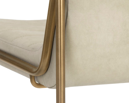 NAHLA ANTON DINING CHAIR - BRAVO CREAM