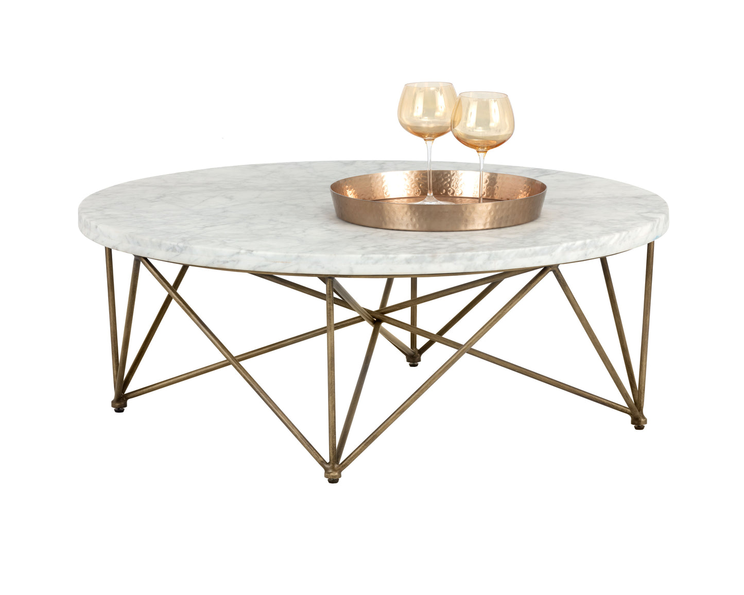 NAHLA SKYY COFFEE TABLE - ROUND