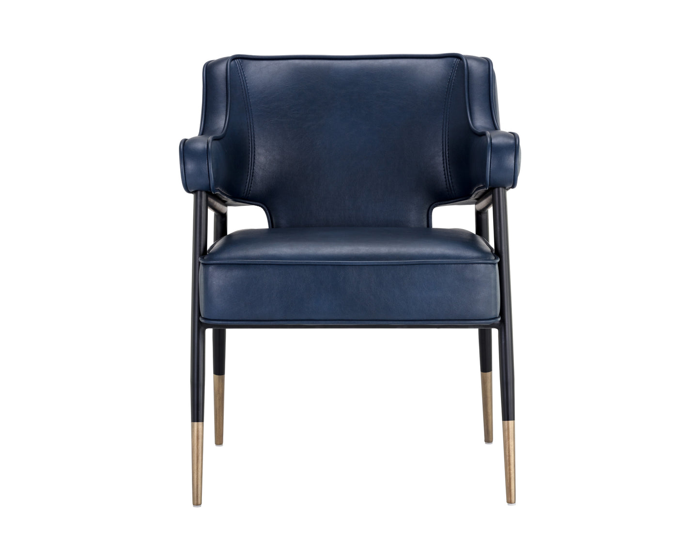 NAHLA DEROME DINING ARMCHAIR - BRAVO ADMIRAL