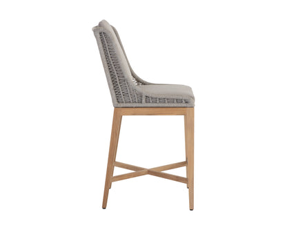 NAHLA SORRENTO COUNTER STOOL - PALAZZO TAUPE