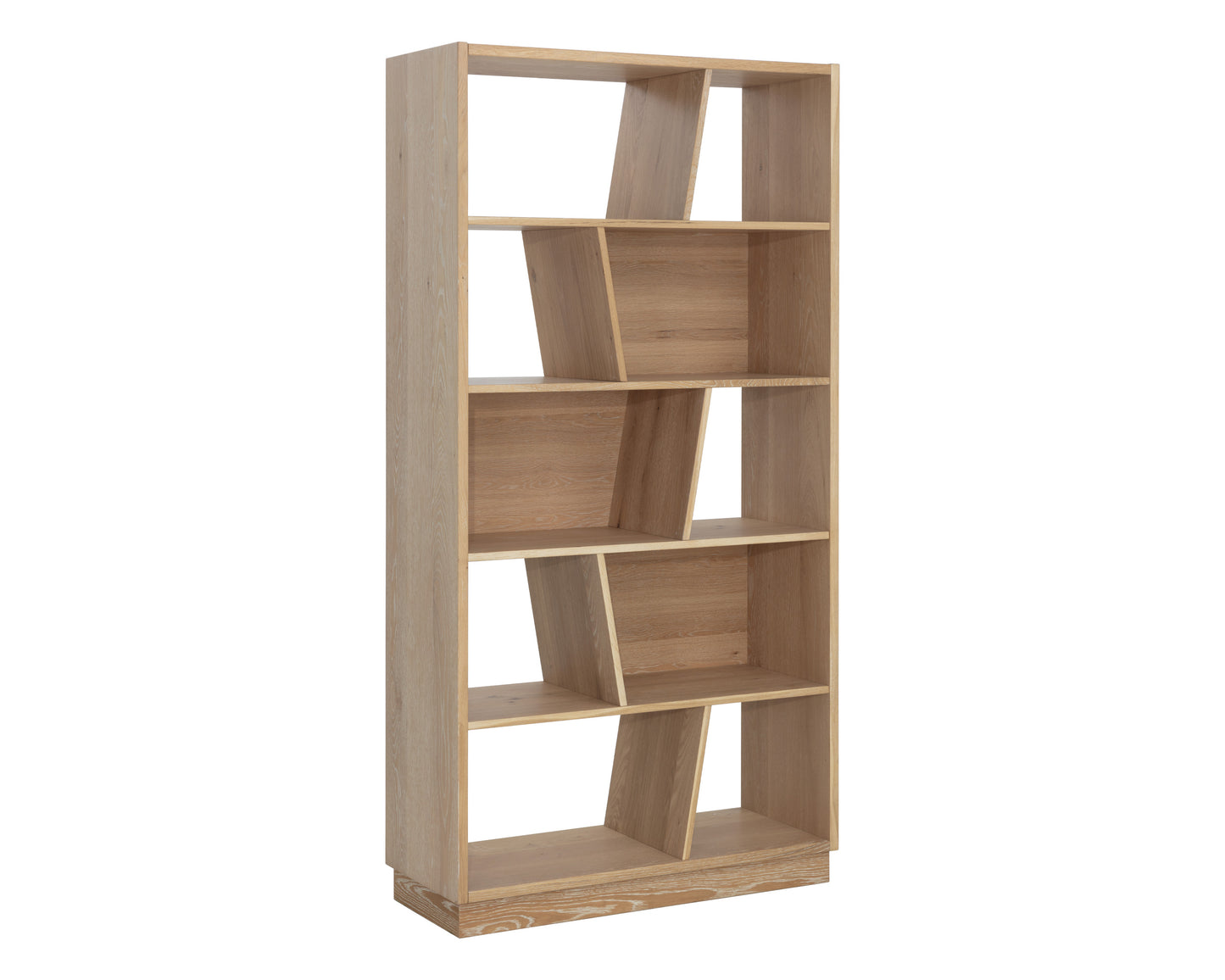 NAHLA JUDE BOOKCASE - RUSTIC OAK