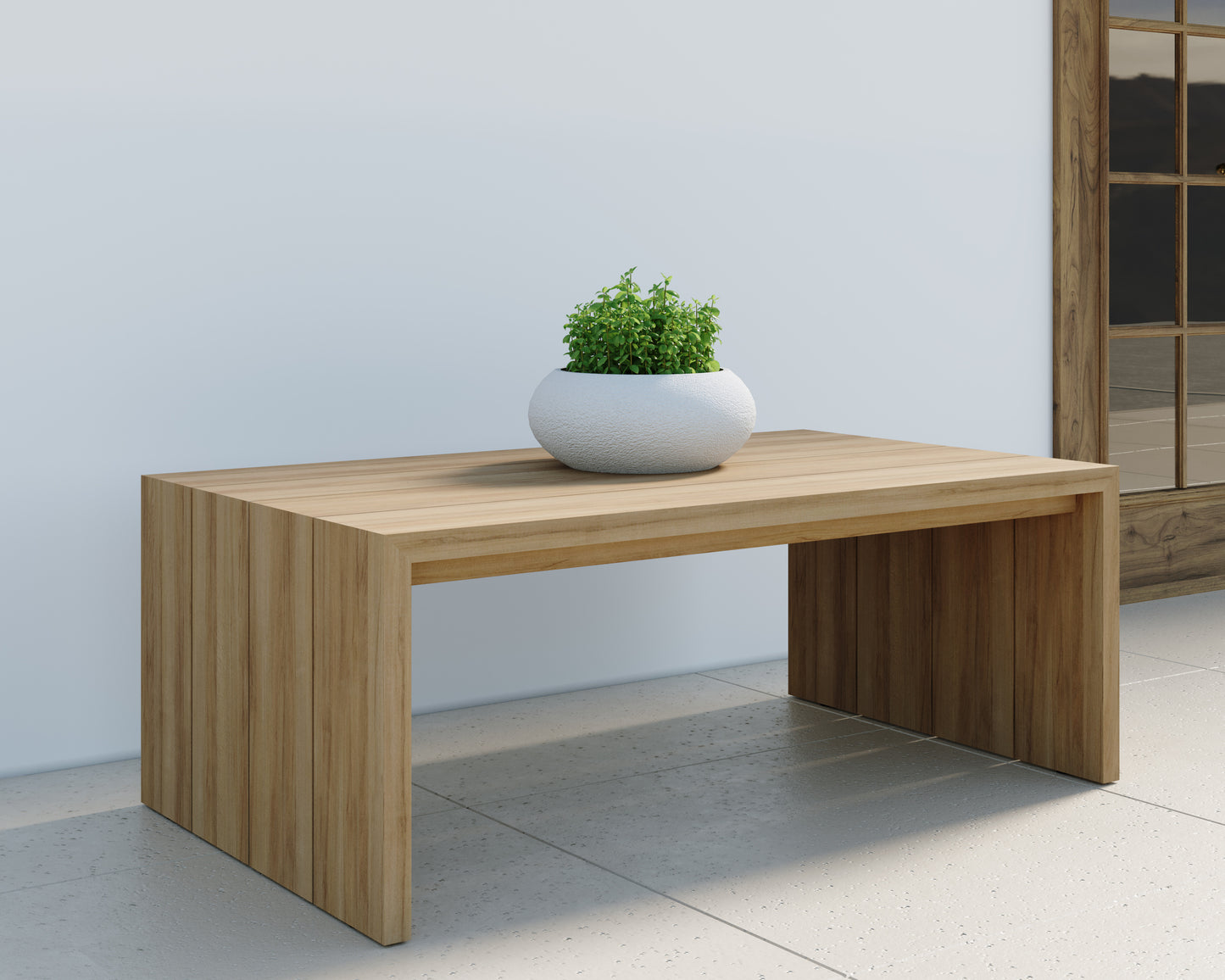 NAHLA VIGA COFFEE TABLE - NATURAL