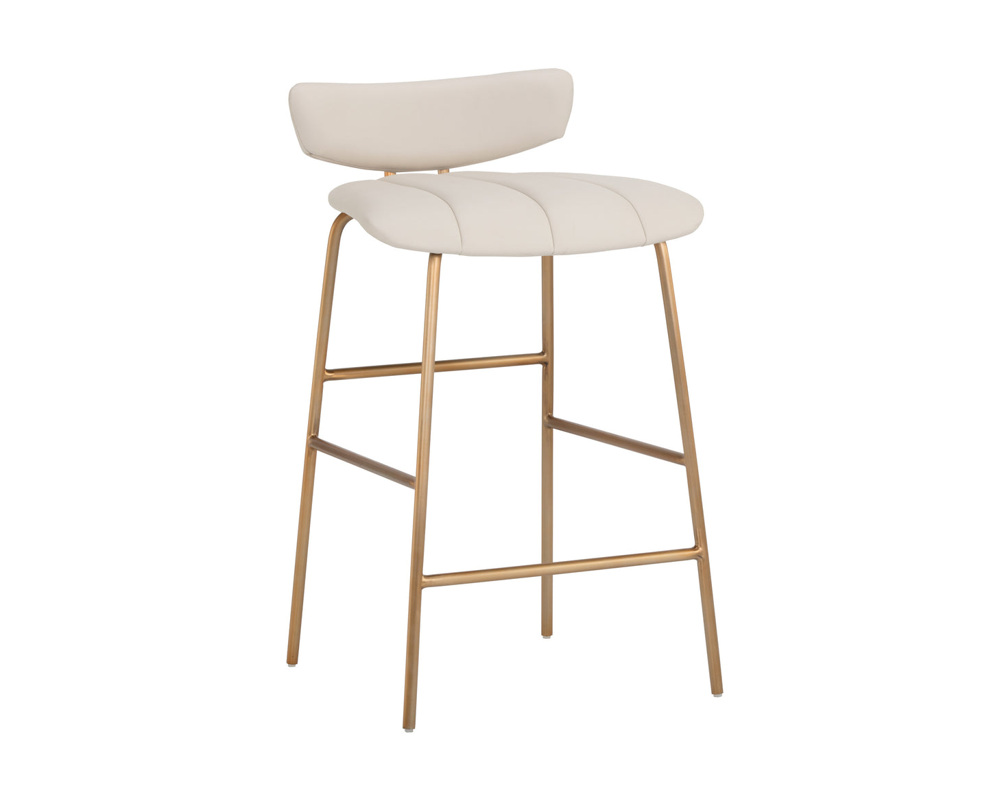 NAHLA LORELEI COUNTER STOOL - DILLON CREAM