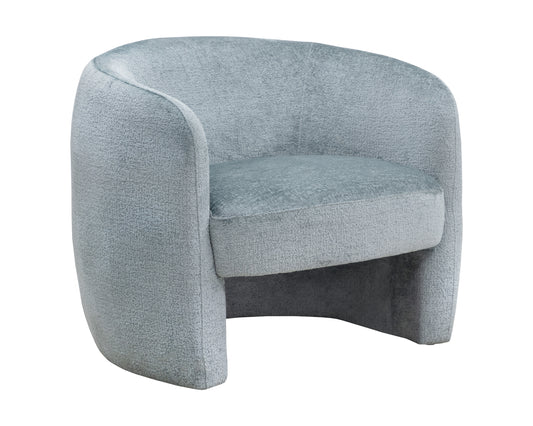 NAHLA MIRCEA LOUNGE CHAIR - BERGEN FRENCH BLUE