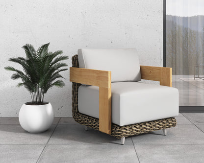 NAHLA POTENZA ARMCHAIR - PALAZZO CREAM