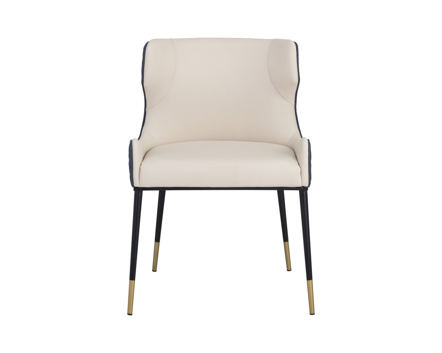 NAHLA GIANNI DINING CHAIR - DILLON CREAM / DILLON THUNDER