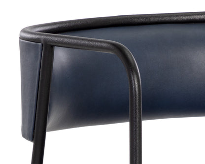 NAHLA BRENAN DINING ARMCHAIR - BRAVO ADMIRAL