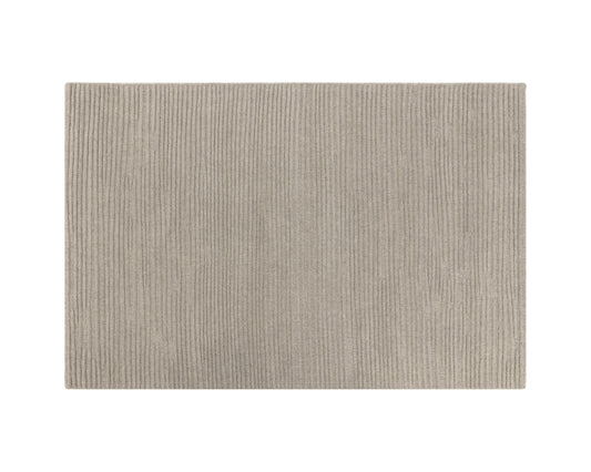 NAHLA DEVA HAND-WOVEN RUG - TAUPE - 6' X 9'