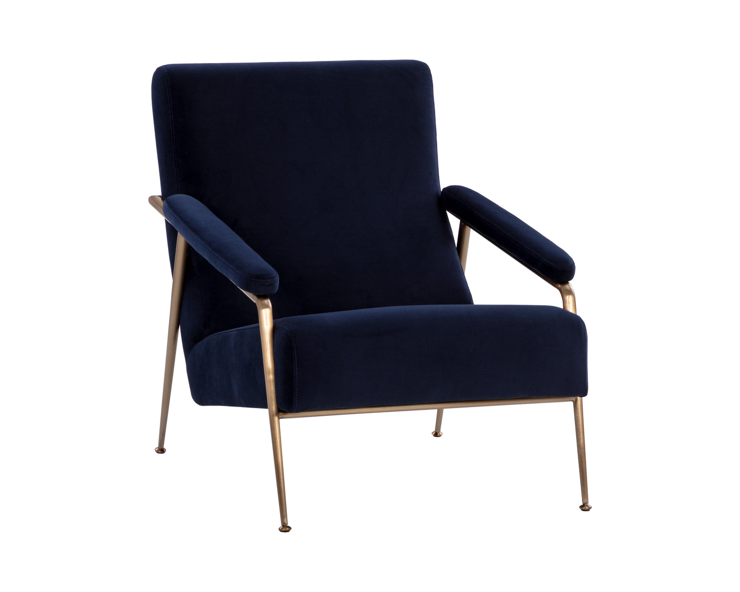 NAHLA TUTTI LOUNGE CHAIR - ABBINGTON NAVY