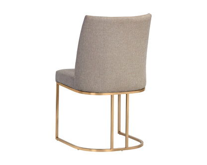 NAHLA RAYLA DINING CHAIR - BELFAST OYSTER SHELL