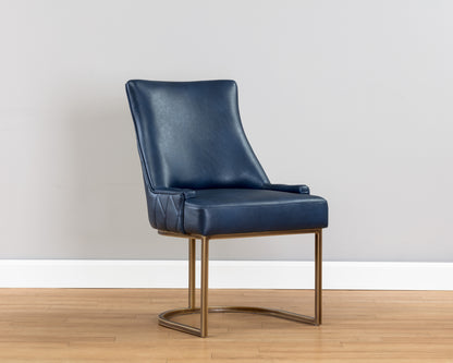 NAHLA FLORENCE DINING CHAIR - BRAVO ADMIRAL