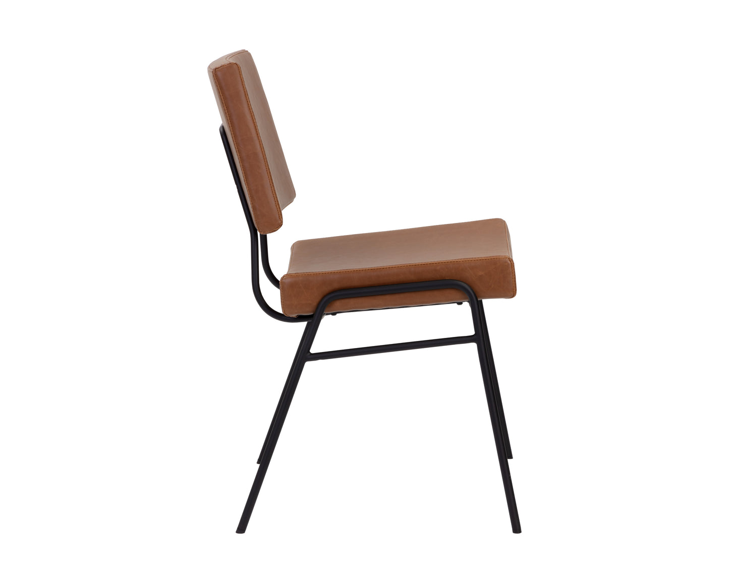 NAHLA BRINLEY DINING CHAIR - BLACK - HAZELNUT