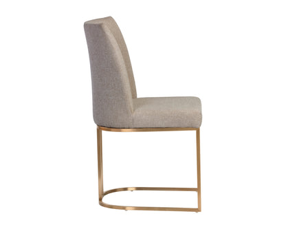 NAHLA RAYLA DINING CHAIR - BELFAST OYSTER SHELL