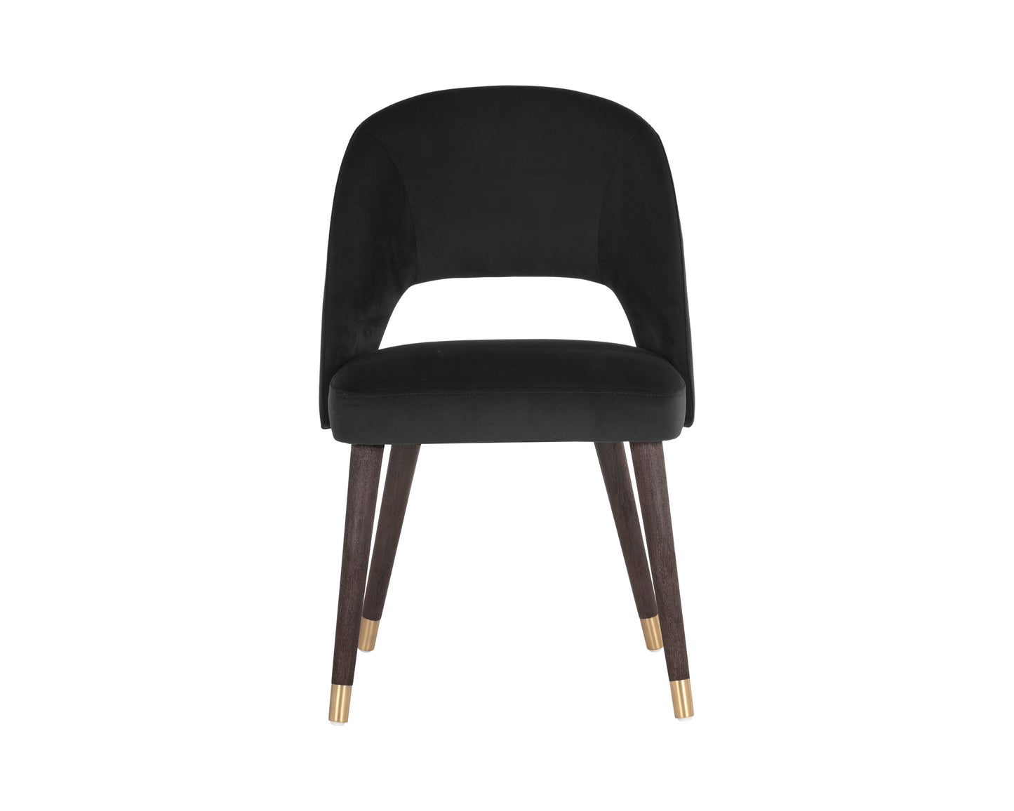 NAHLA MONAE DINING CHAIR - ABBINGTON BLACK