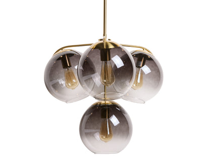 NAHLA KAMARA CHANDELIER - BRASS