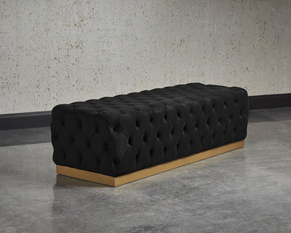 NAHLA BABETTE BENCH - ABBINGTON BLACK