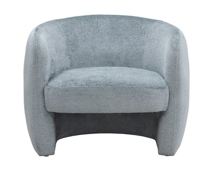 NAHLA MIRCEA LOUNGE CHAIR - BERGEN FRENCH BLUE