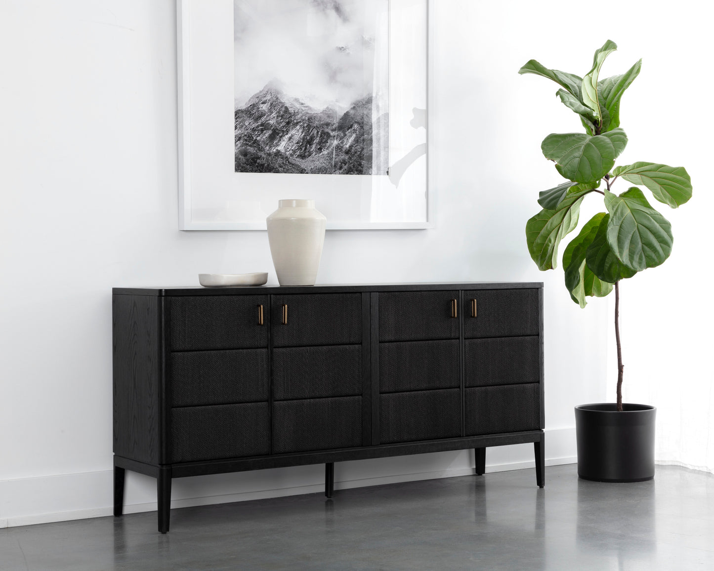 NAHLA ETIENNE SIDEBOARD - BLACK