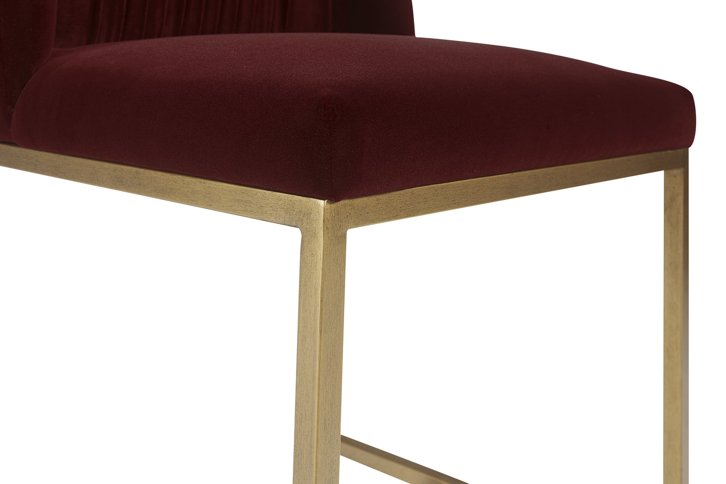 NAHLA NEVIN DINING CHAIR - MERLOT