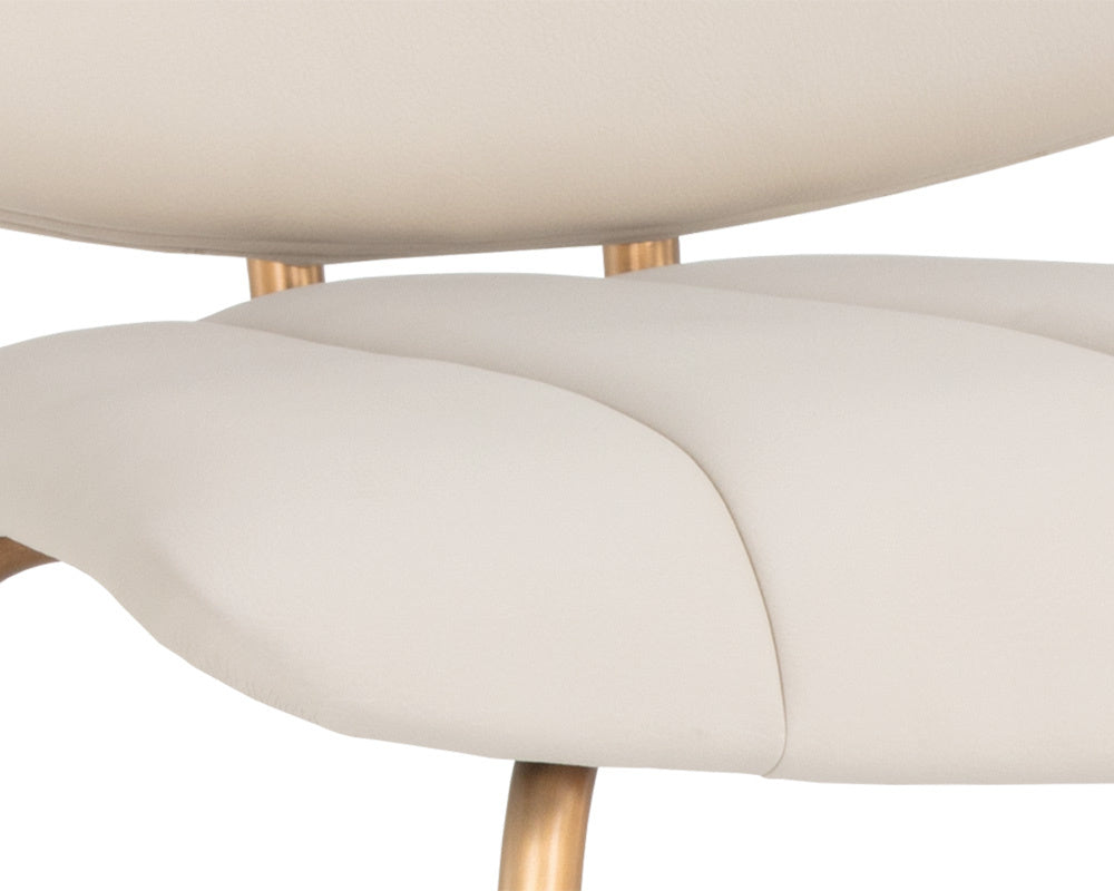 NAHLA LORELEI COUNTER STOOL - DILLON CREAM