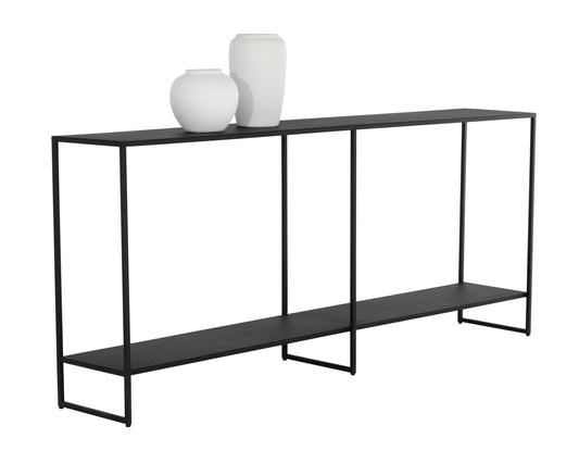 NAHLA EIFFEL CONSOLE TABLE - BLACK