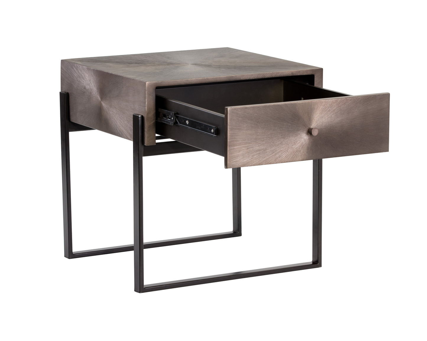 NAHLA MODENA NIGHTSTAND - SMALL - GUNMETAL